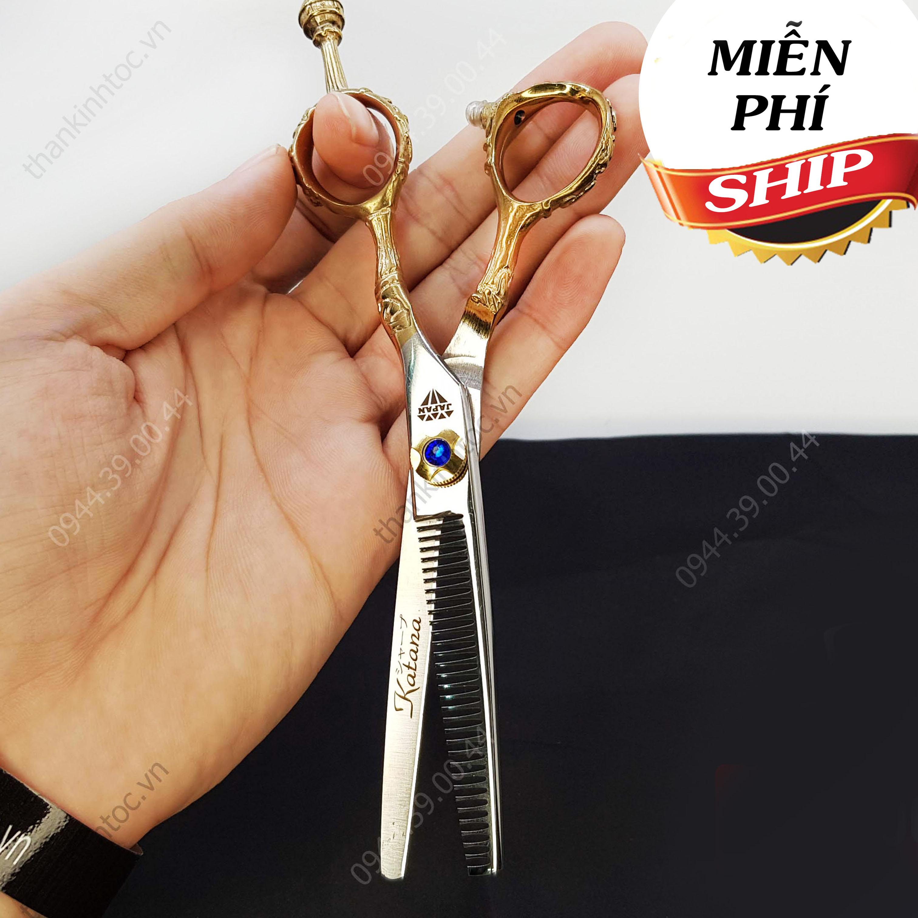 BỘ KÉO CẮT TỈA TÓC nam nữ - Kéo size 6.0