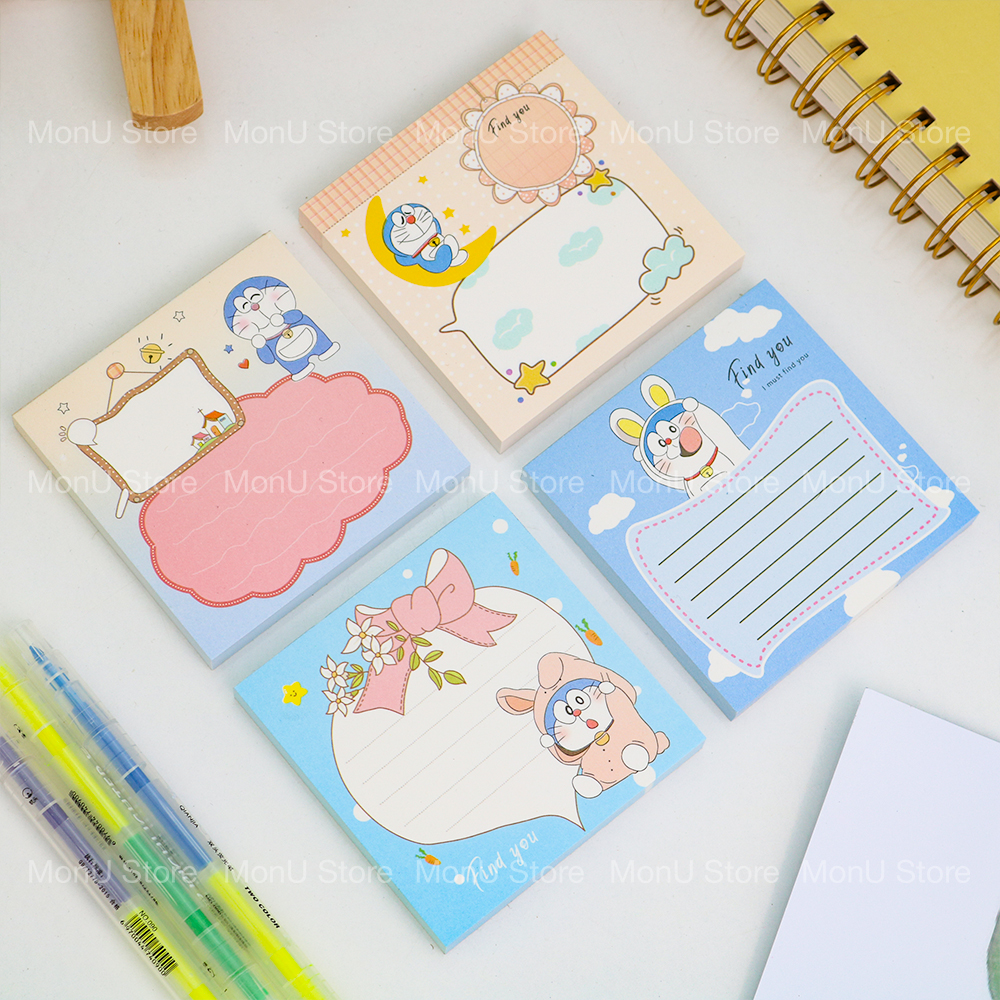 Giấy note DORAEMON DOREMON xấp 70 tờ dễ thương cute MON0437