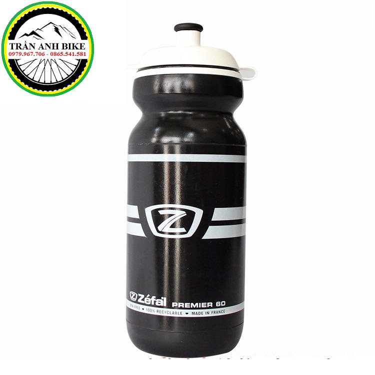 Bình nước xe đạp zefal premier 600ml