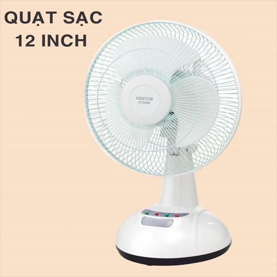 Quạt sạc tích điện Kentom KT9500