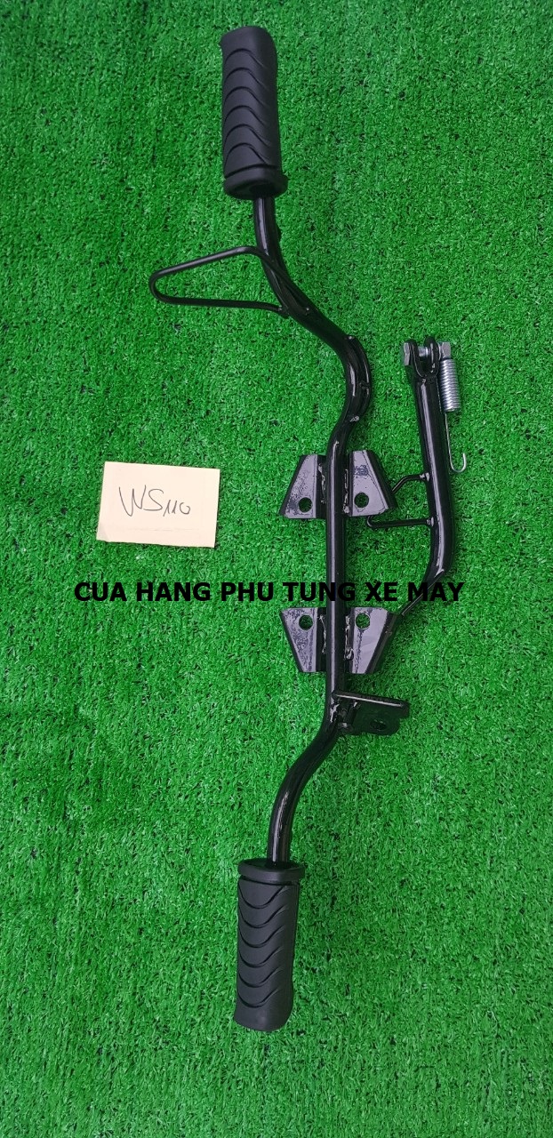 GÁC MÁY GẮN XE WAVE S110 - TẶNG KÈM CHỐNG NGHIÊNG + CAO SU ĐỂ CHÂN