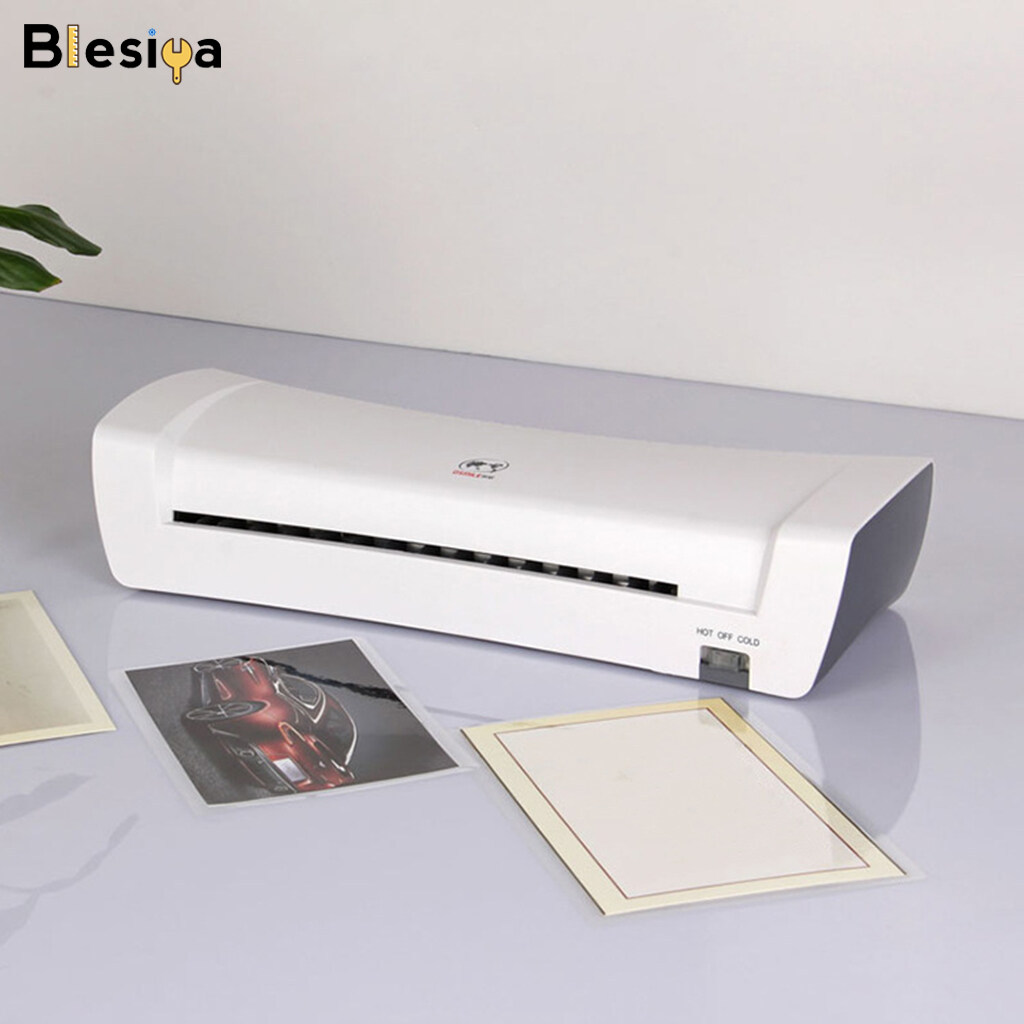 Blesiya A4 Document Photo Hot/cold Thermal Laminating Machine Laminator Eu Plug
