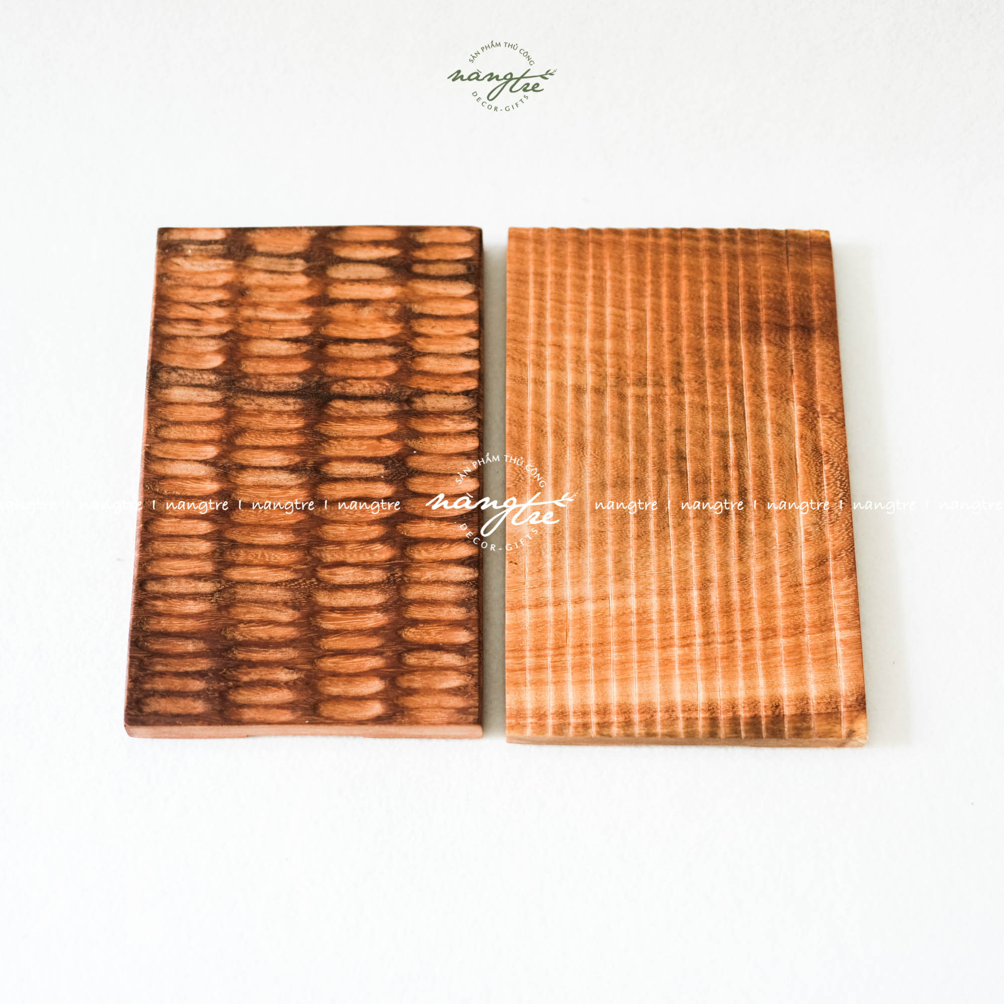 Khay thớt gỗ đỏ trang trí,decor
