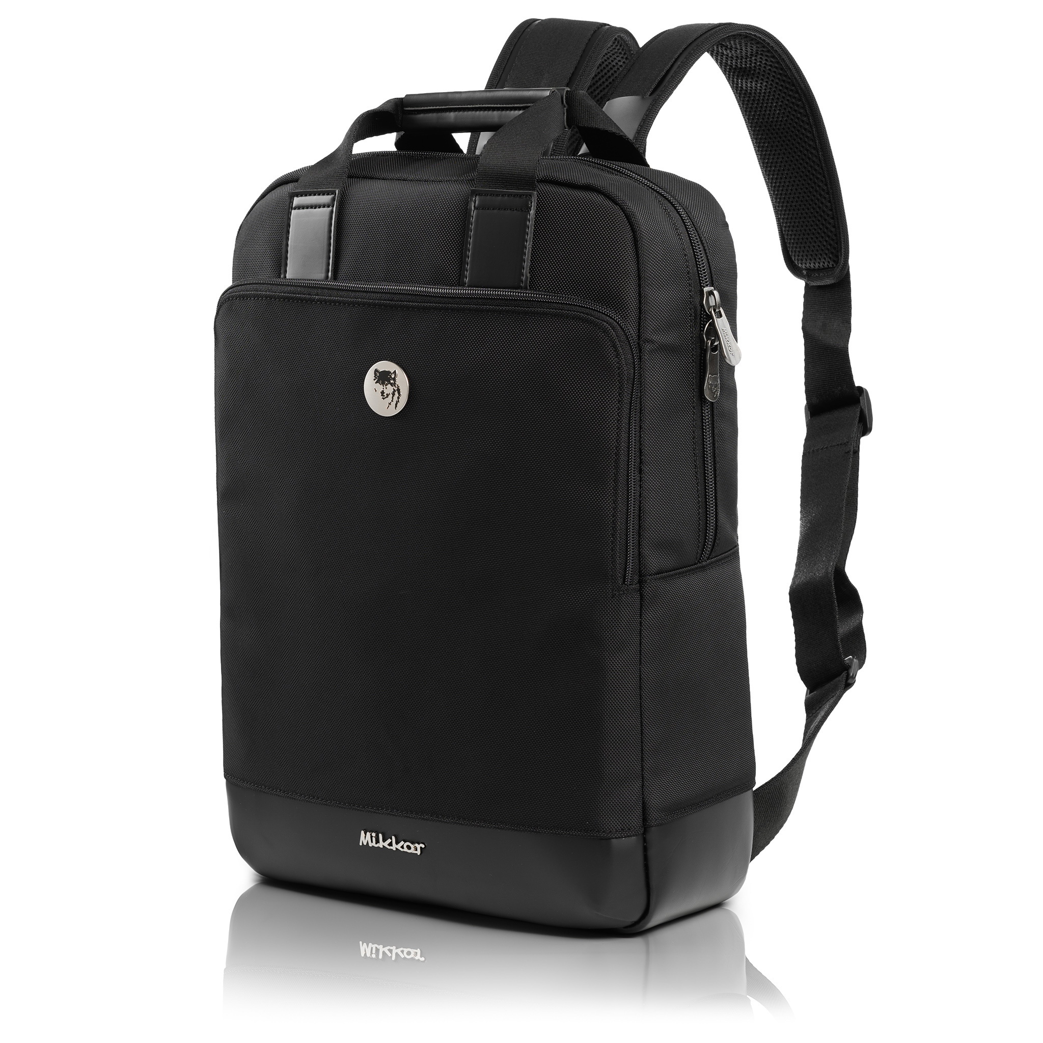 Balo laptop Mikkor The Willis (Đen)