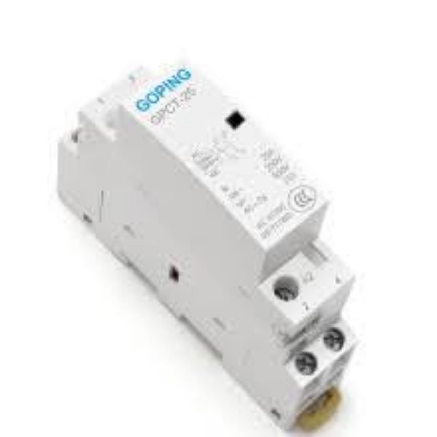 Bộ Khởi động từ 1 pha, contactor Goping 25A/220
