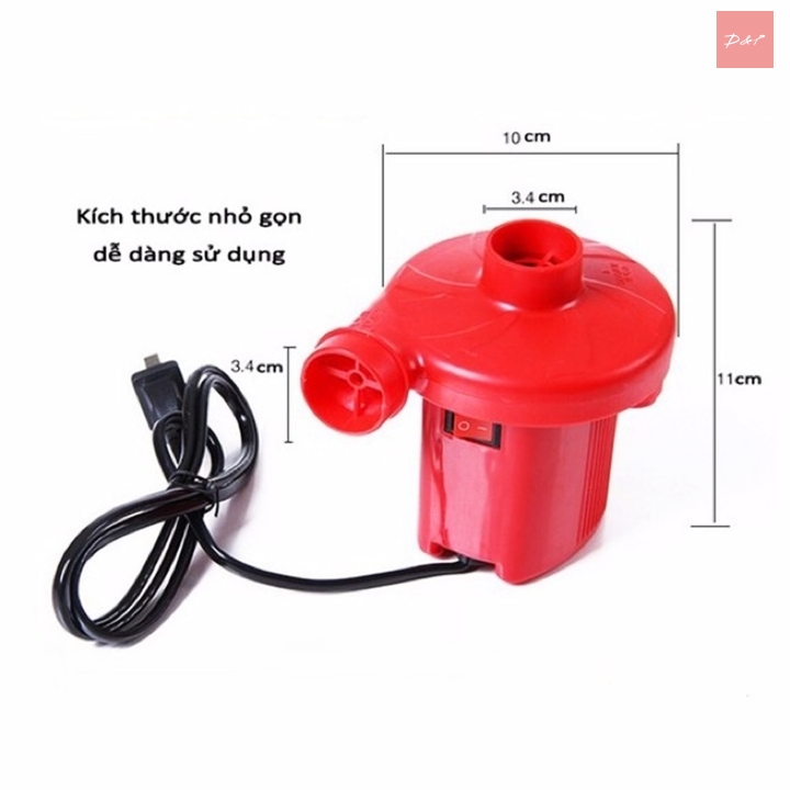 Bơm điện mini 2 chiều thổi hút chân không