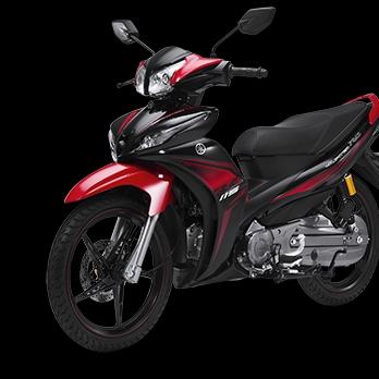 Tem rời dán xe jupiter f115 219 đỏ đen