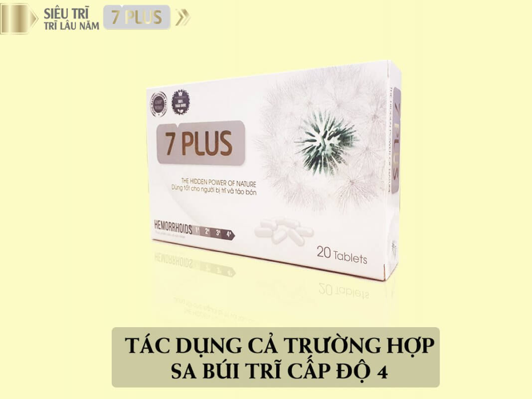 7 PLUS  Trĩ nội- Trĩ ngoại