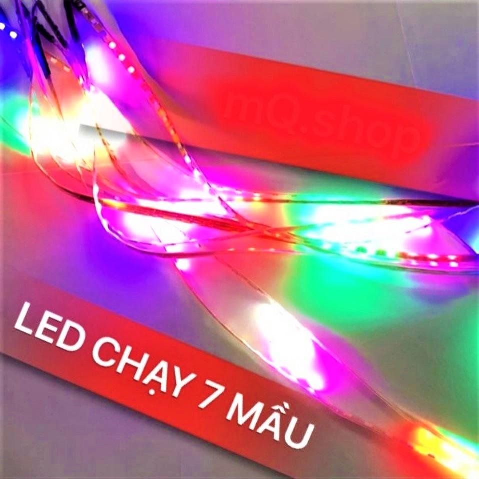 DÂY LED CHẠY ĐUỔI DÀI 50CM DÁN CÁC LOẠI XE , ĐÈN LED TRANG TRÍ XE MÁY XE ĐIỆN CỰC ĐẸP, ĐỒ CHƠI XE MÁY , ĐỒ CHƠI XE ĐIỆN , PHỤ KIỆN XE MÁY