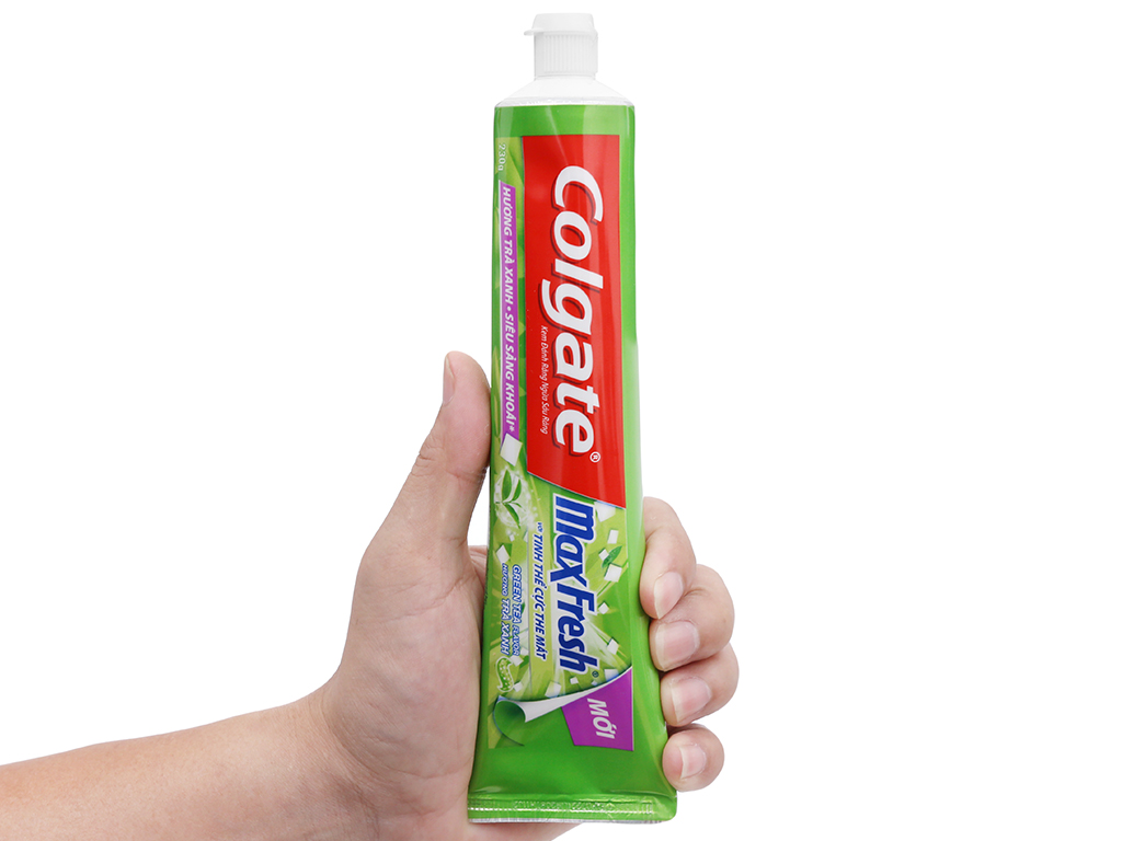 Kem đánh răng Colgate MaxFresh hương trà xanh 230g