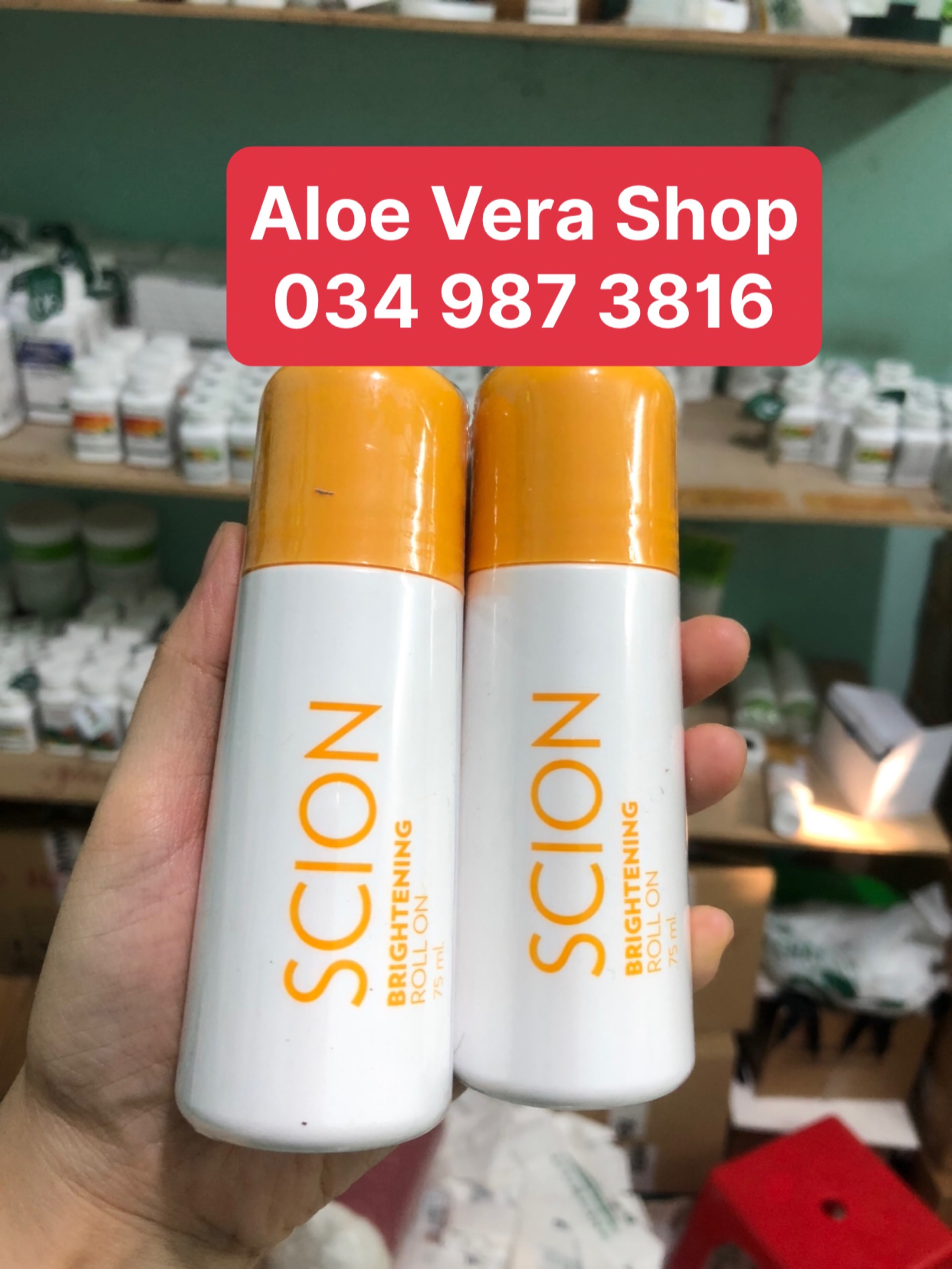 Combo 10 Chai Lăn khử mùi Scion Nuskin (75ml)