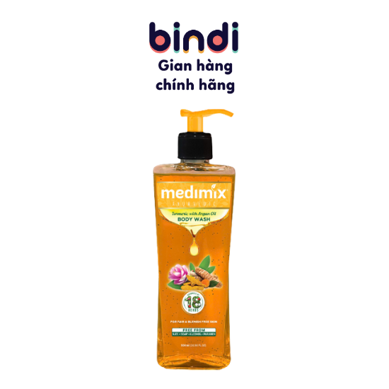 Sữa tắm Medimix Nghệ và dầu Argan 300ml/500ml