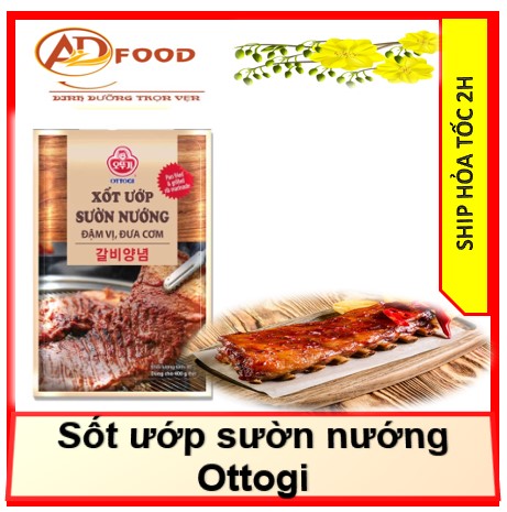 Sốt ướp sườn nướng Ottogi gói 80g