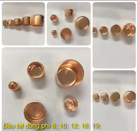 Com Bo 5 Nối Đồng Ø6; Ø10; Ø12; Ø16; Ø19; Ø22