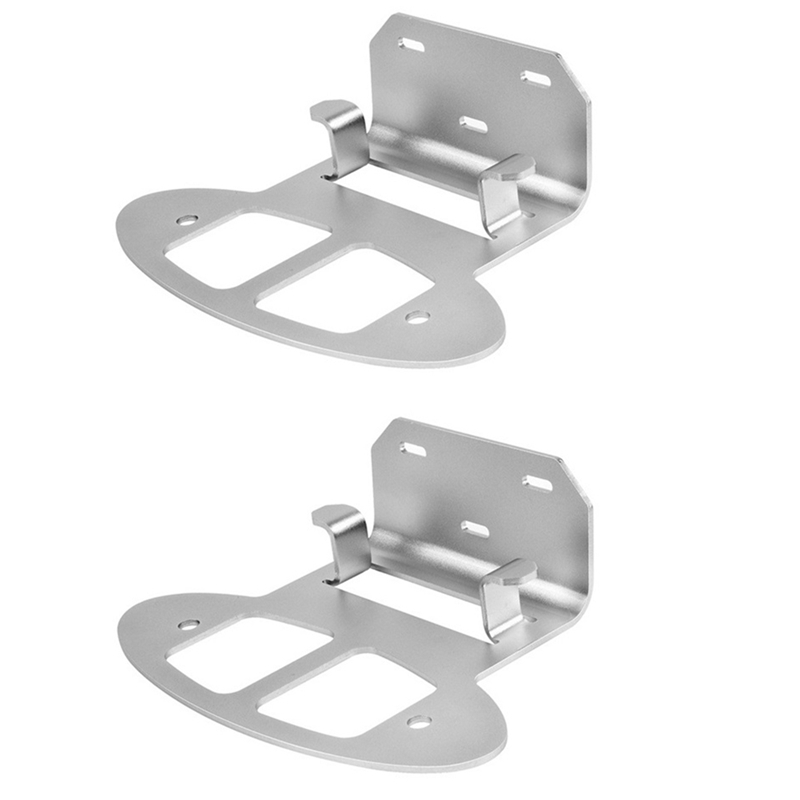 2 Pack Aluminum Alloy Router Wall Mount Bracket WiFi Router Storage Bracket for Orbi RBK850