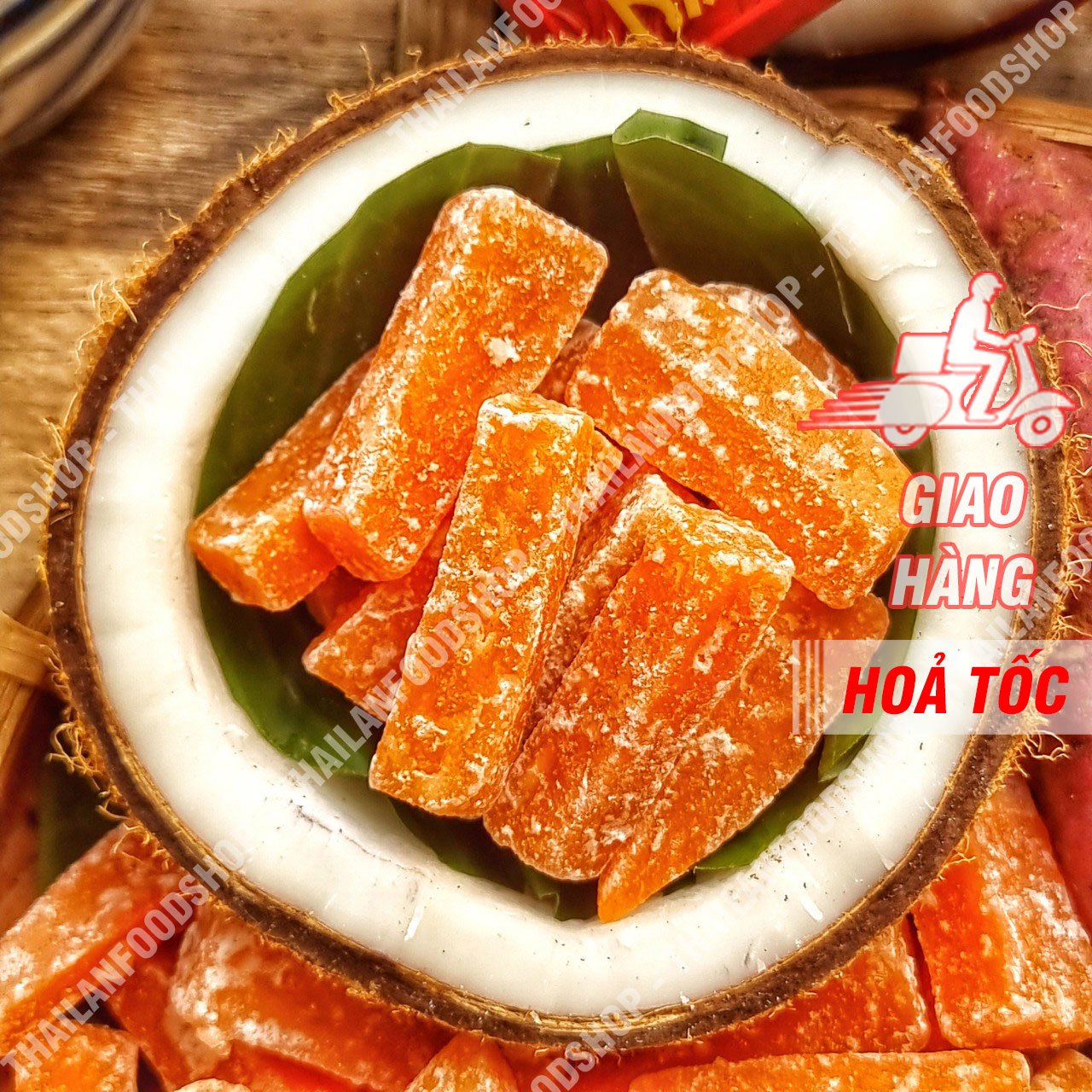 Mứt Khoai Lang Cây Lon 500gram