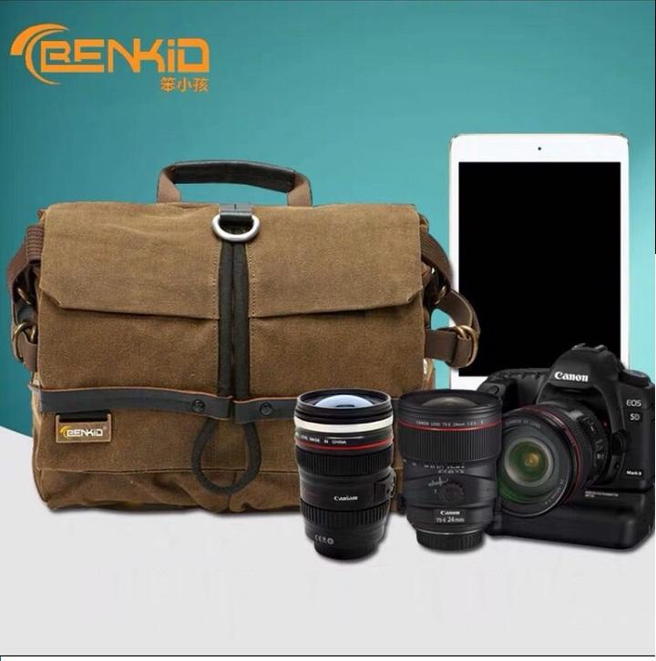 [HCM]Túi máy ảnh canvas Benkid_1207