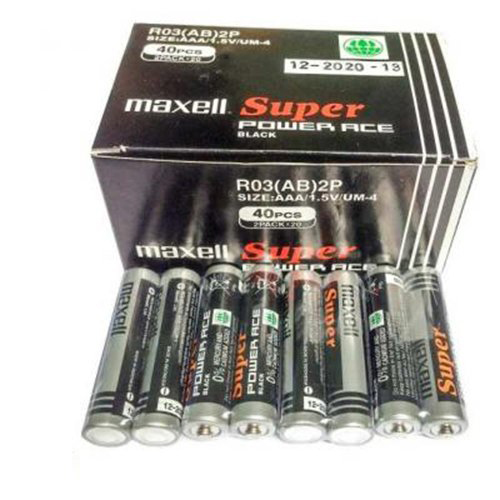 Pin tiểu AA  và AAA  maxell super 1.5v