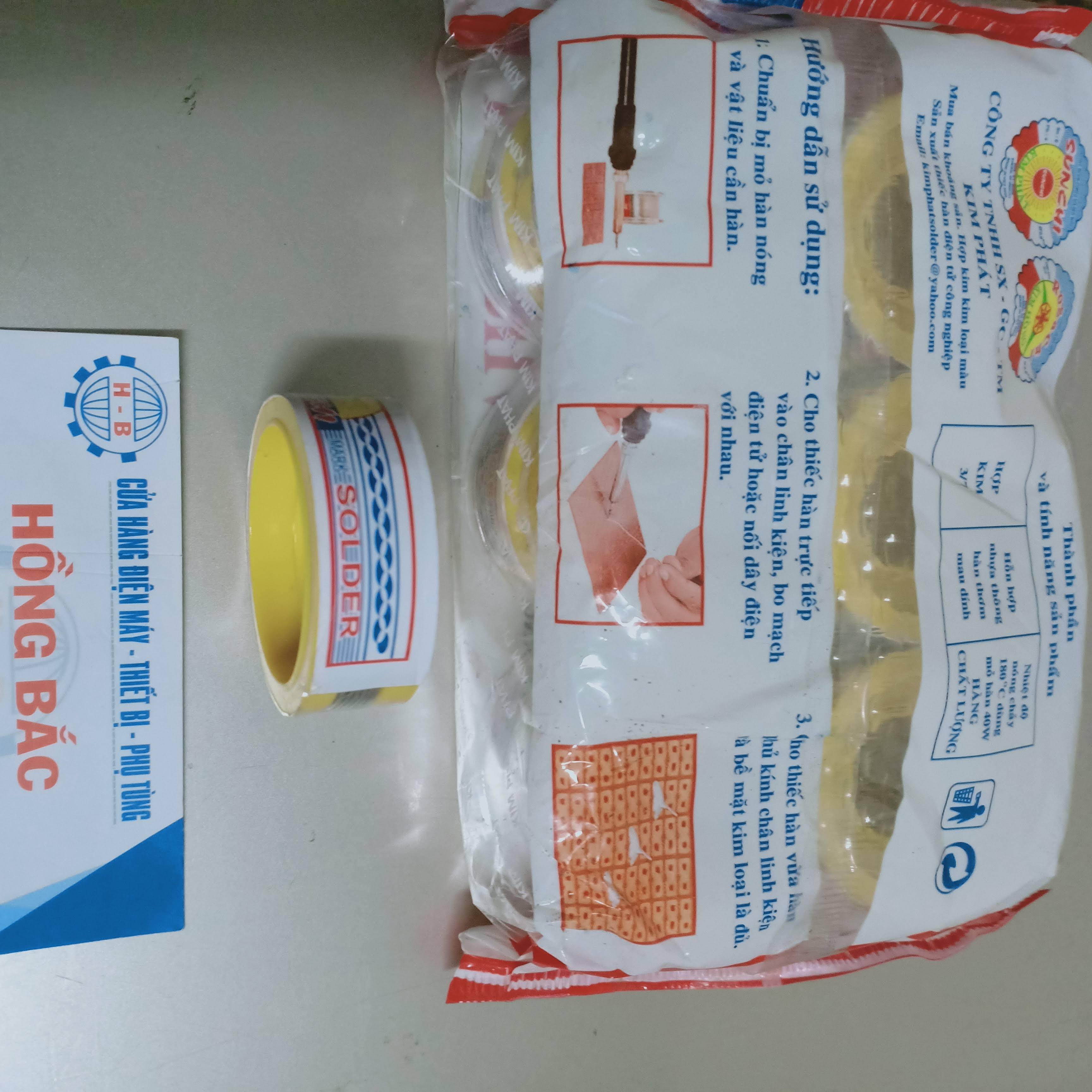 TÚI THIẾC HÀN 12 CUỘN KIM PHÁT