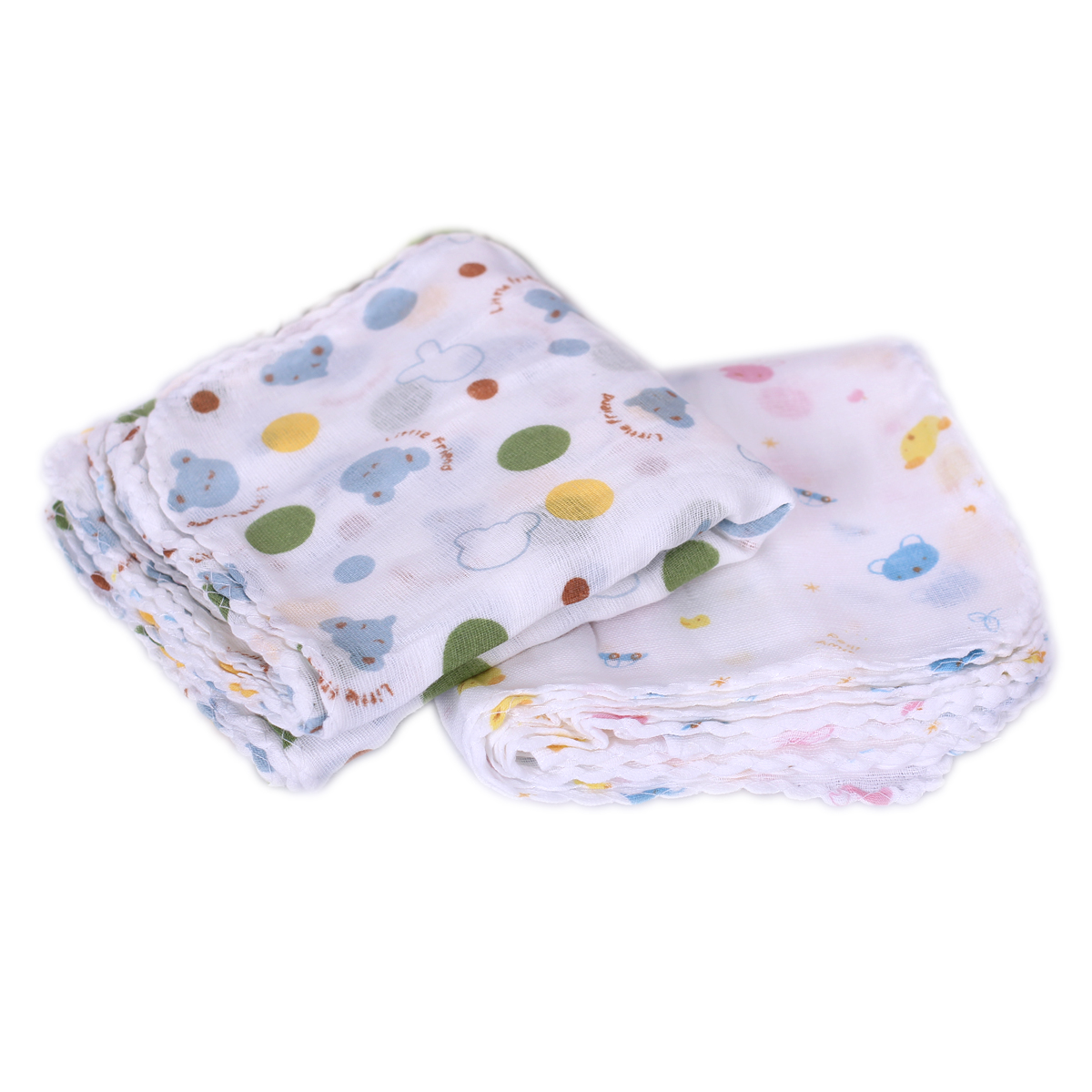 Sét 10 khăn sữa xuất nhật in hình cho bé