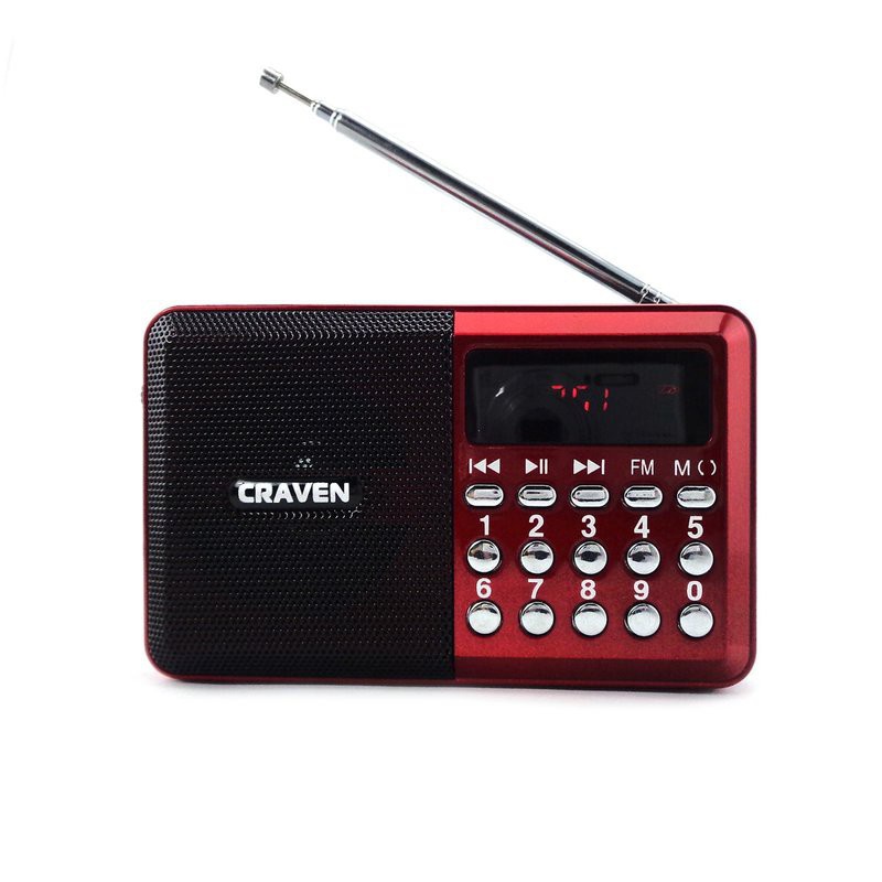 Loa Đài Craven - CR26 Nghe Nhạc - Thẻ Nhớ - FM