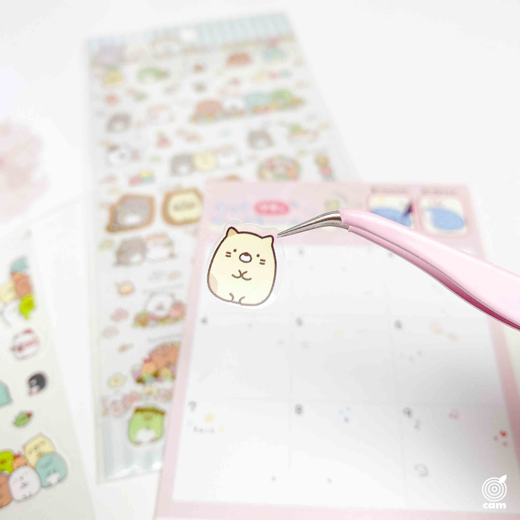 Nhíp Gắp Sticker Pastel Nhà Cam
