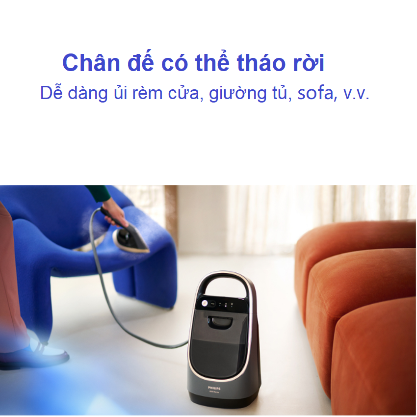 Chia sẻ: Bàn là, bàn ủi hơi nước dạng đứng đa năng chuyên nghiệp. Thương hiệu Hà Lan cao cấp Philips - AIS8540, Serial 8500