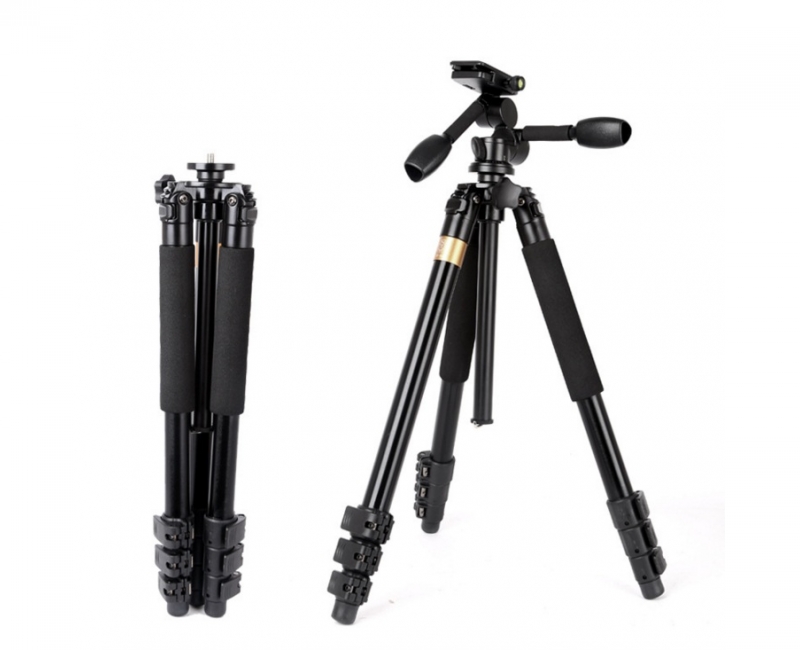 [HCM]Chân máy ảnh Tripod Beike Q-620 + Remote cho máy ảnh