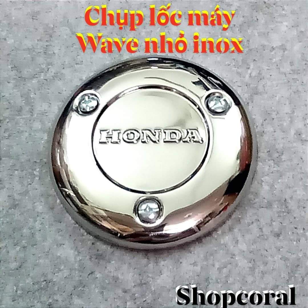 Chụp lốc máy wave nhỏ inox