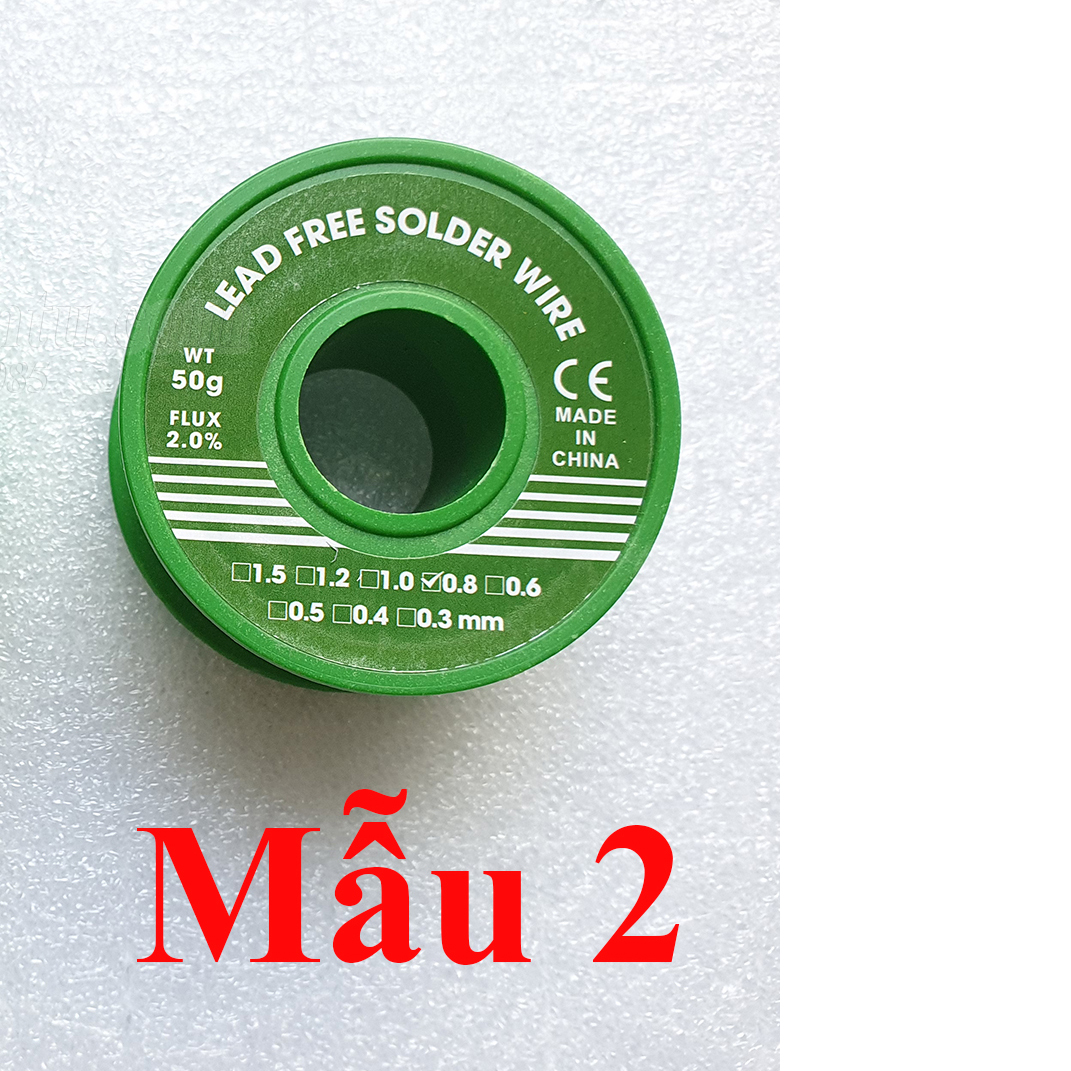 THIẾC HÀN Sn99.3 99.3% 0.8mm - Cuộn 50g 100g