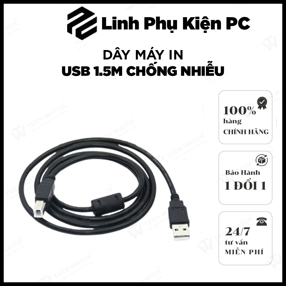 Cáp máy in USB 10m chống nhiễu