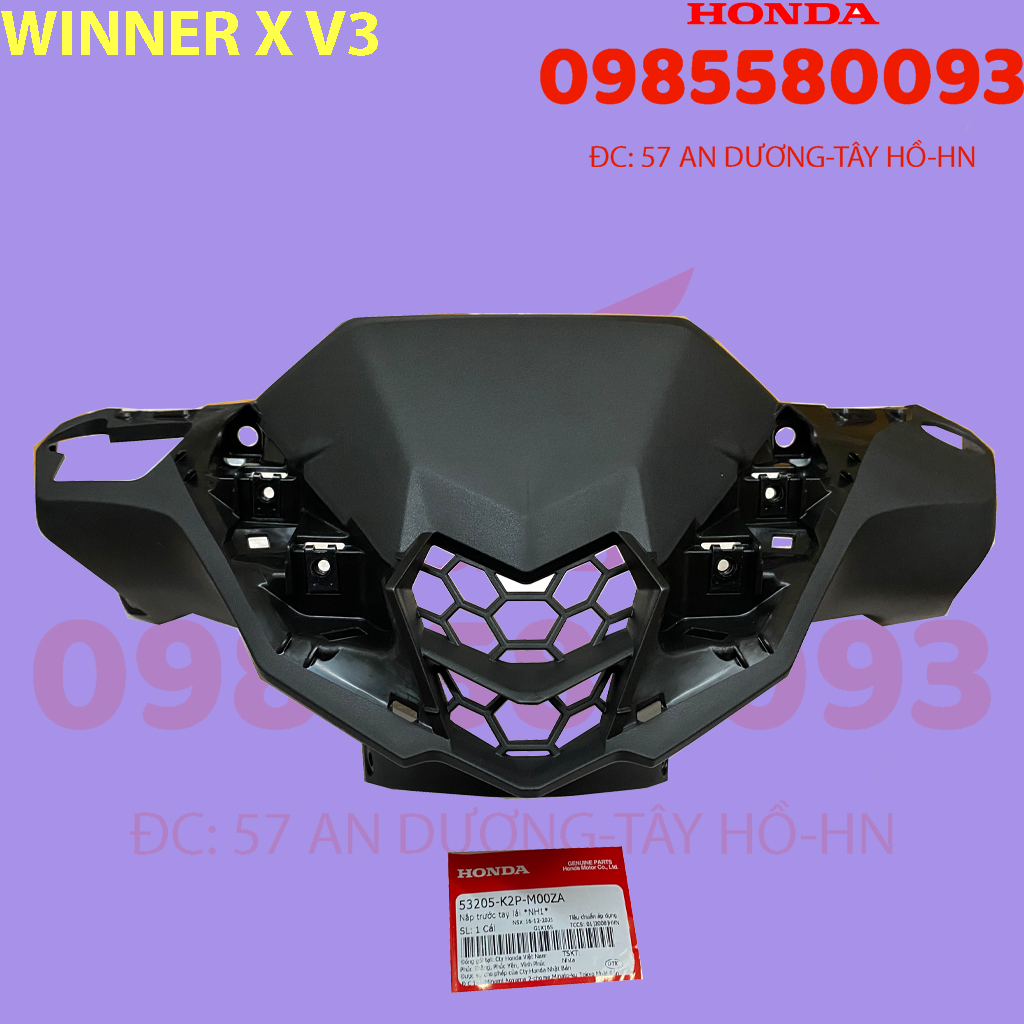 Bộ đầu đèn và đế nạ Winner X V3