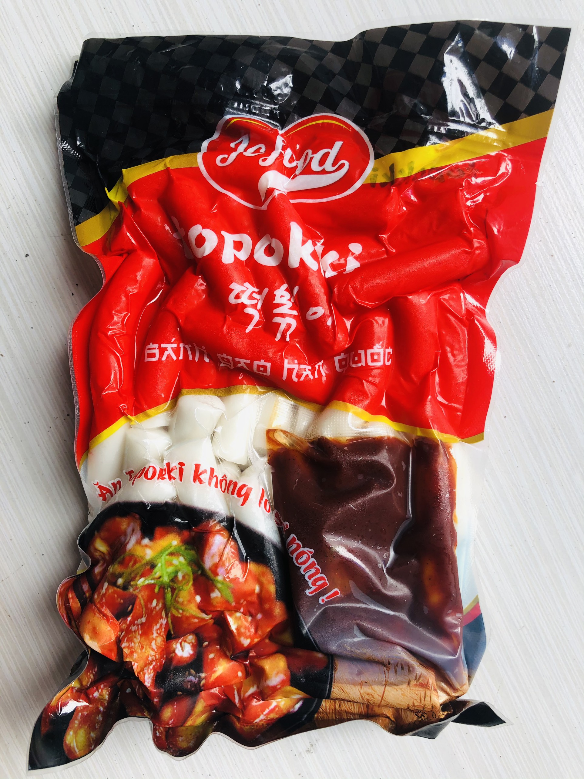 1kg bánh gạo Hàn Quốc Xanh