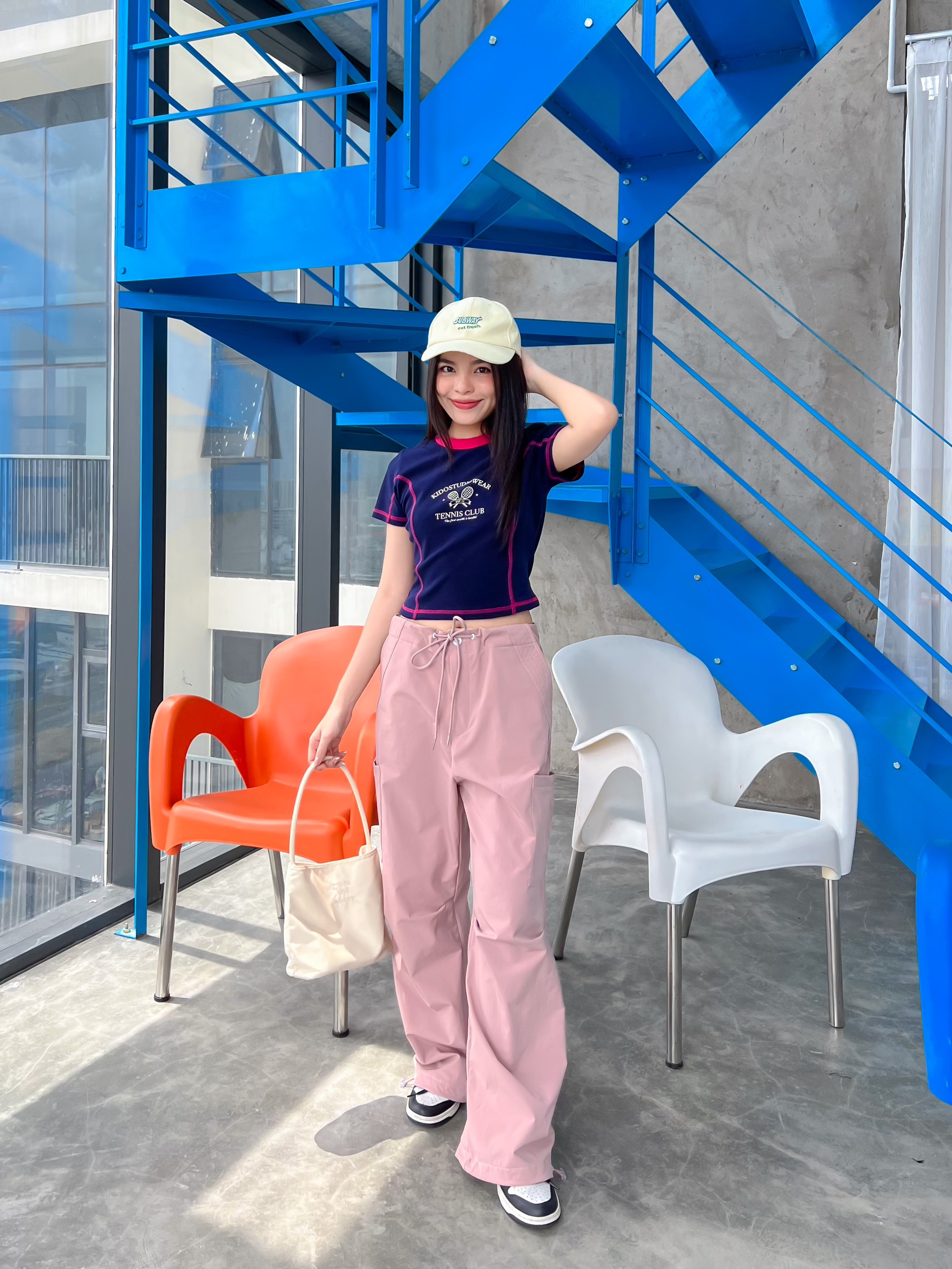 KIDO Quần dù dây rút POCKET PANTS