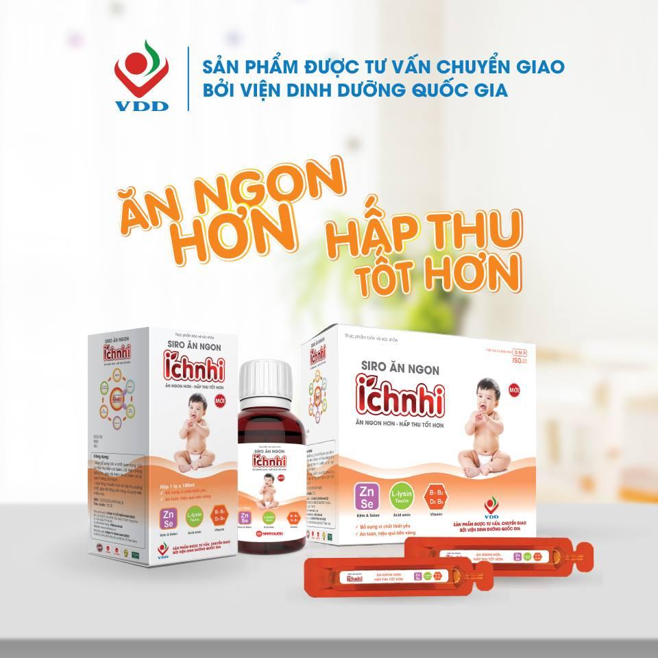 SIRO ĂN NGON ÍCH NHI DẠNG ỐNG