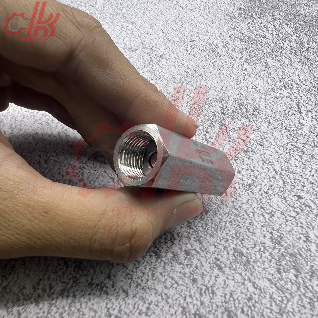 Van 1 chiều lò xo inox 304