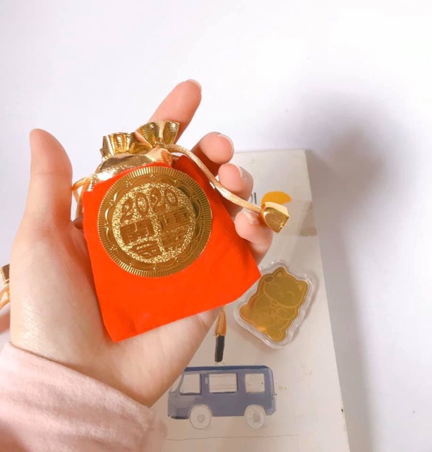 MÈO THẦN TÀI MAY MẮN MẠ VÀNG 24K