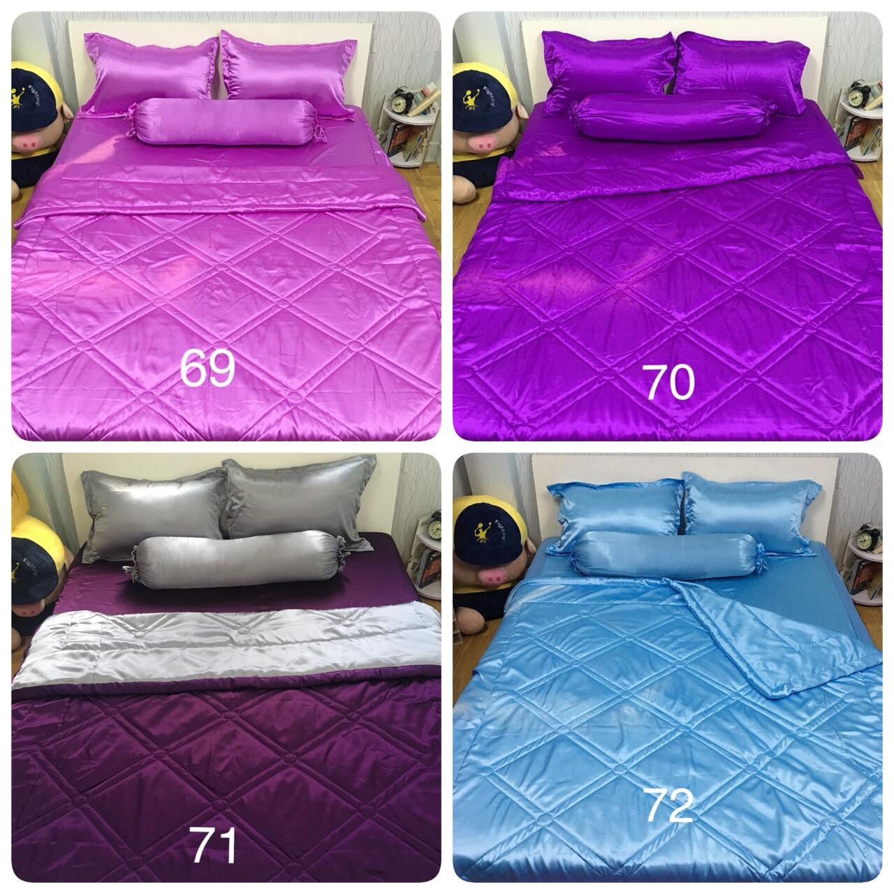 Tấm Drap phi bóng (KHÔNG: áo nằm, áo ôm, mền) 1m6/1m8. tấm ra phi bóng, tấm ga phi bóng, tấm grap phi bóng.