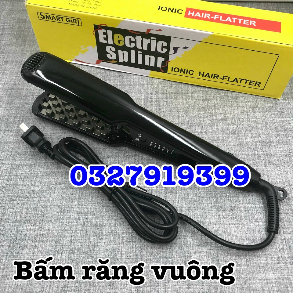 ✅tặng kẹp✅ Máy bấm tóc,dập xù răng vuông Hàn Quốc MS200
