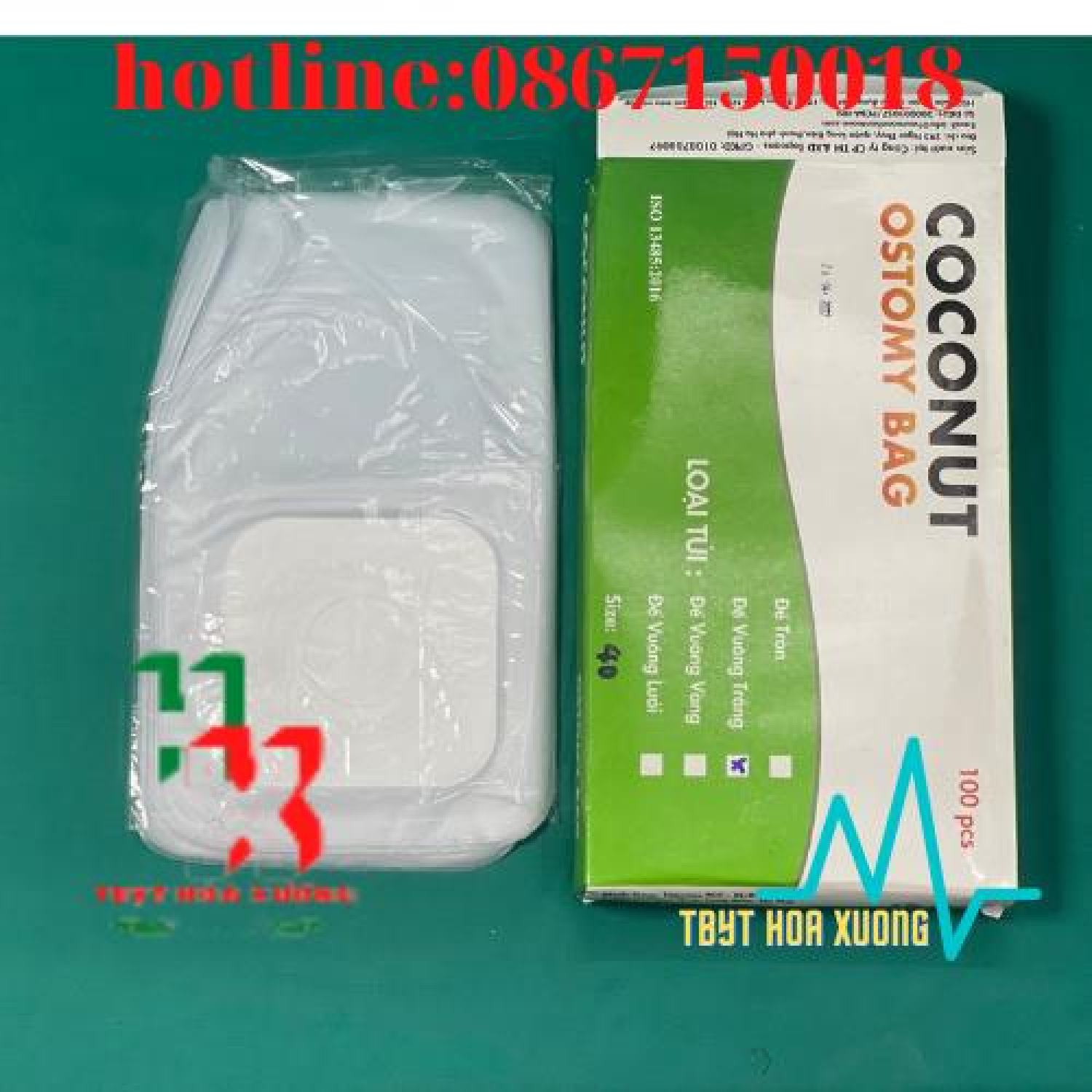 [Rẻ vô địch] Hậu môn nhân tạo dùng 1 lần (100 túi/hộp)