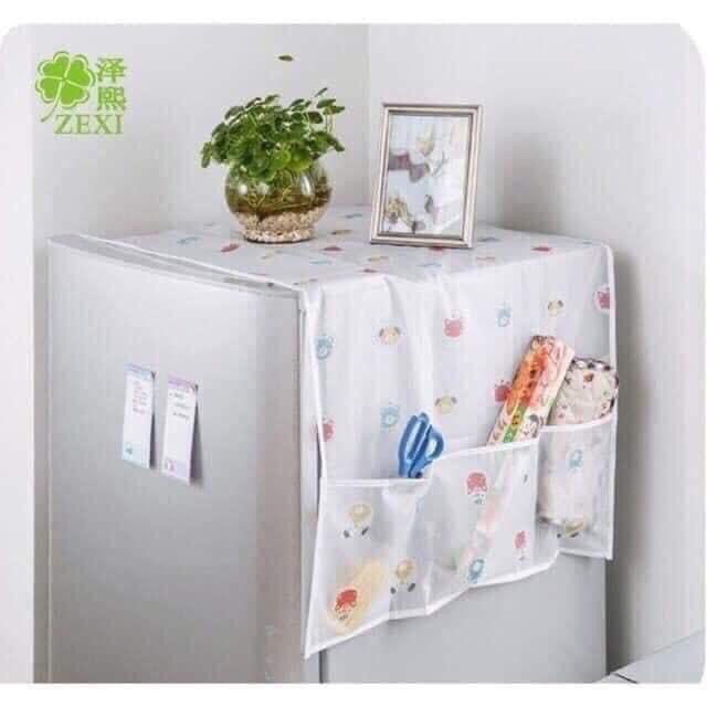 tấm phủ tủ lạnh - tấm trùm tủ lạnh