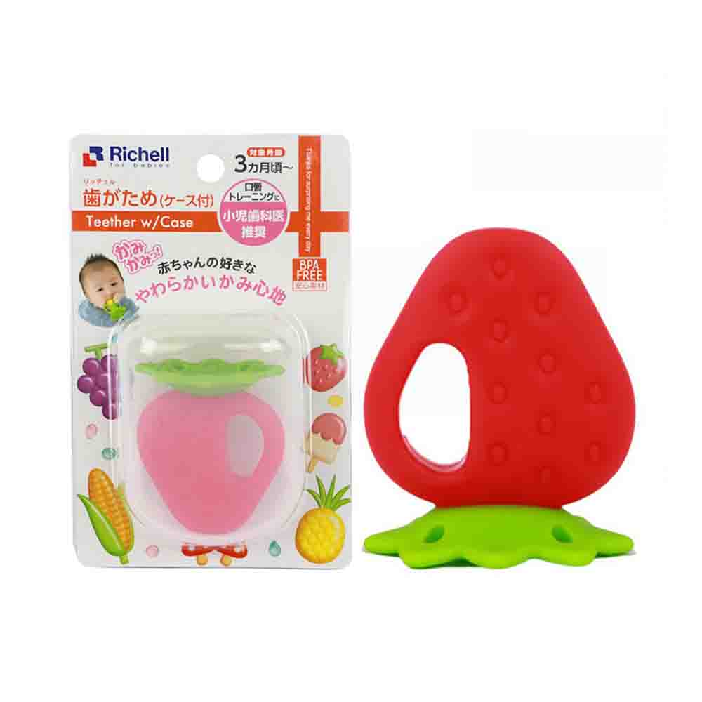 Gặm nướu Silicon Richell cho bé từ 3 tháng