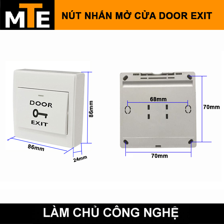 Nút nhấn mở cửa door exit