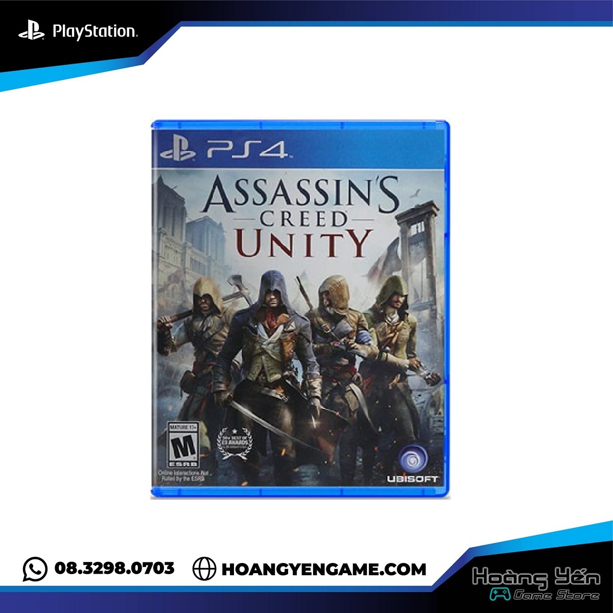 [HCM]Đĩa game Assassins Creed III Remastered PS4