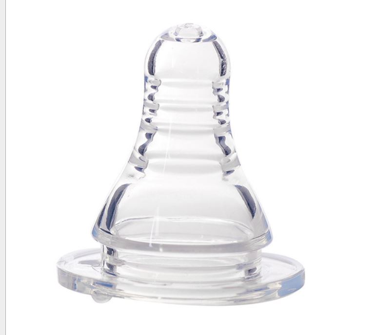 Núm Ty Silicone Thay Cho Bình Sữa Cổ Rộng, Cổ Hẹp/ Thường