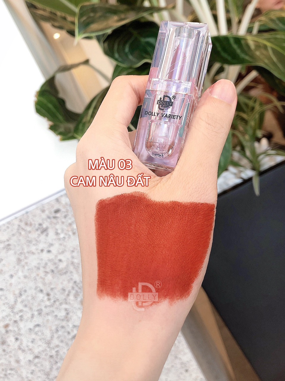 Son Lì Son Sáp VARIETY DOLLY Không Chì Cao Cấp  