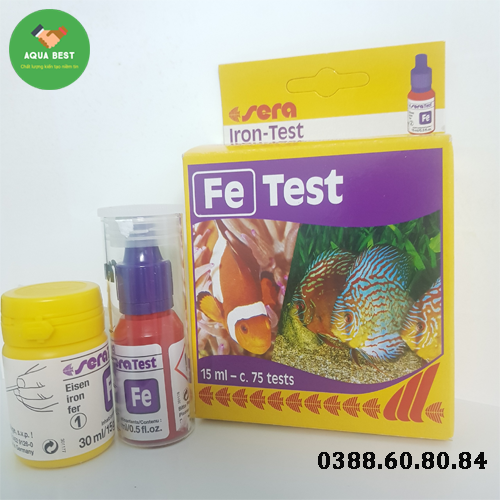 [HCM]Test Fe Sera - Hộp sắt Sera Đức