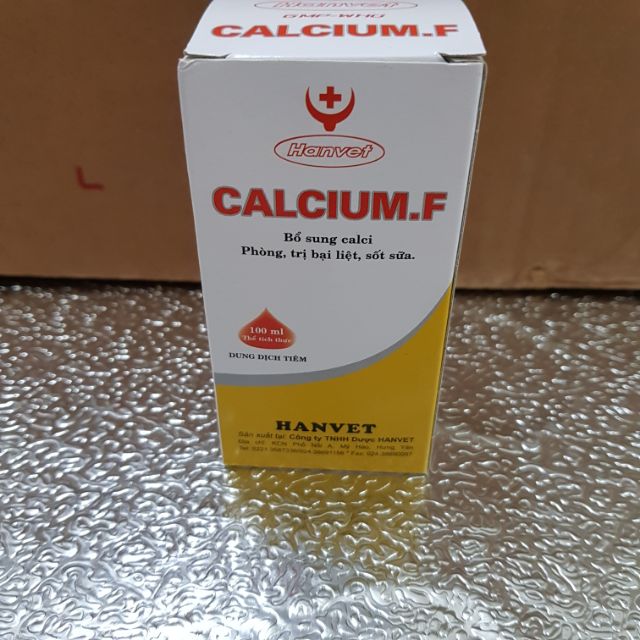 1 lọ bổ sung can xi 100 ml thú y