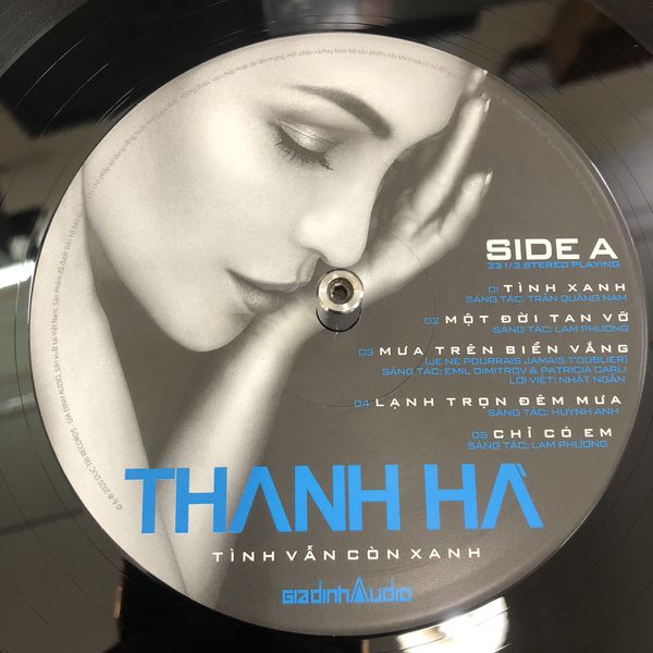 Đĩa than Thanh Hà - Tình Vẫn Còn Xanh