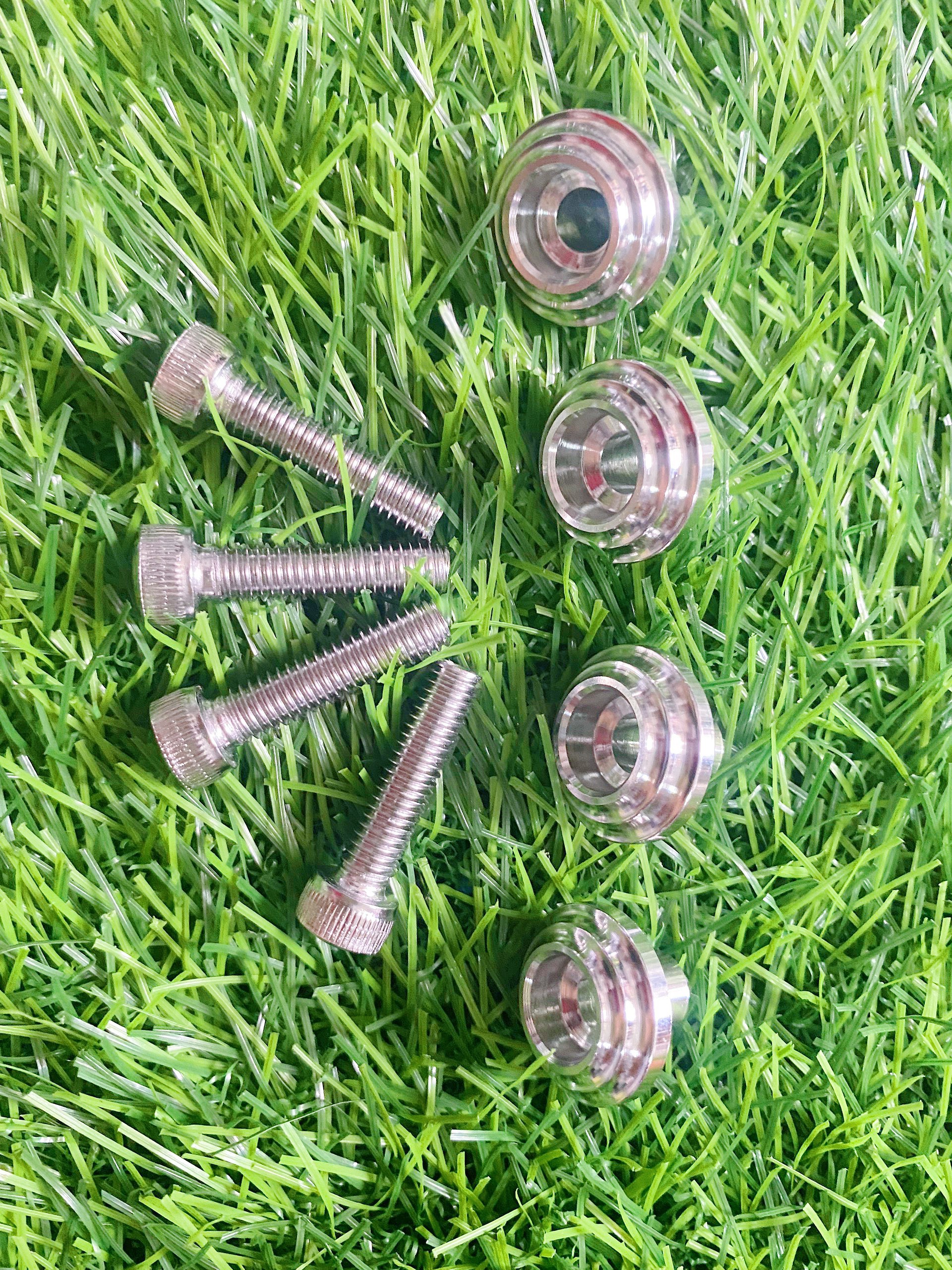 Ốc salaya inox304 Khâu gắn rổ wave Future bộ 3 món như hình